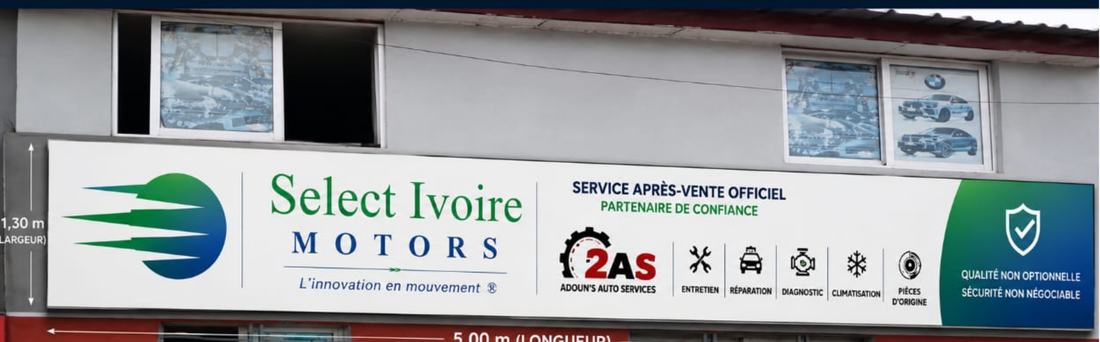 Atelier du service après-vente officiel à Cocody Faya